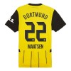 Oficiální Fotbalový Dres Borussia Dortmund Maatsen 22 Domácí 2024-25 pro Děti